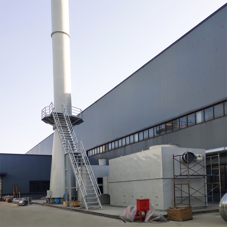 河北漢藍(lán)VOCs廢氣治理工程-噴漆廢氣處理