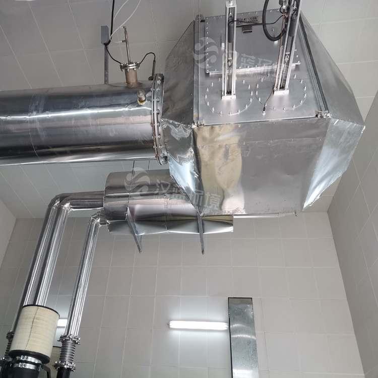 萬純柴油發電機組尾氣凈化系統在某單位達標運行