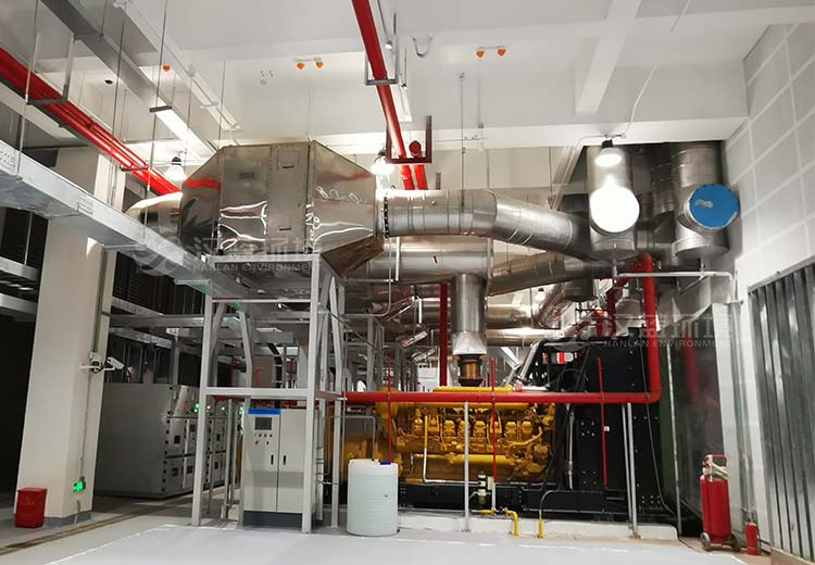 數據中心發電機組系列凈化裝置工程案例 數據中心發電機組系列凈化裝置工程案例