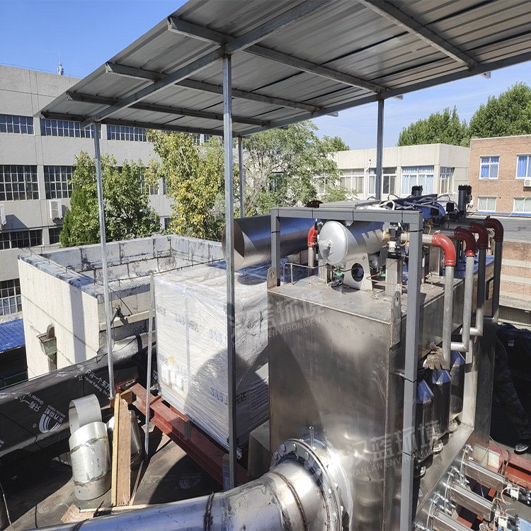 萬純柴油發(fā)動機測試臺架尾氣凈化系統(tǒng)