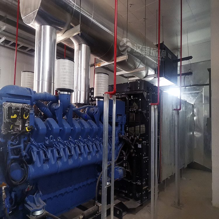 萬純發電機組尾氣凈化器-黑煙凈化器