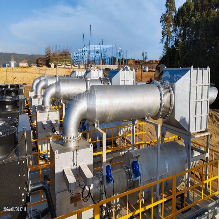 萬純尾氣凈化器-海外柴油發電機組尾氣凈化